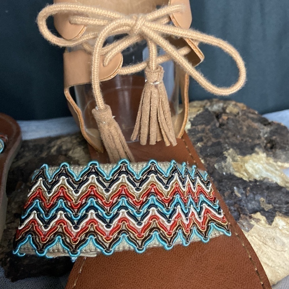 Host Pick 🎉Cute Boho Brash Sandals 💕 - Picture 2 of 8